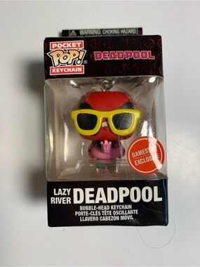 Funko Pocket Pop! Keychain Deadpool in Yellow Sunglasses and Red Suit